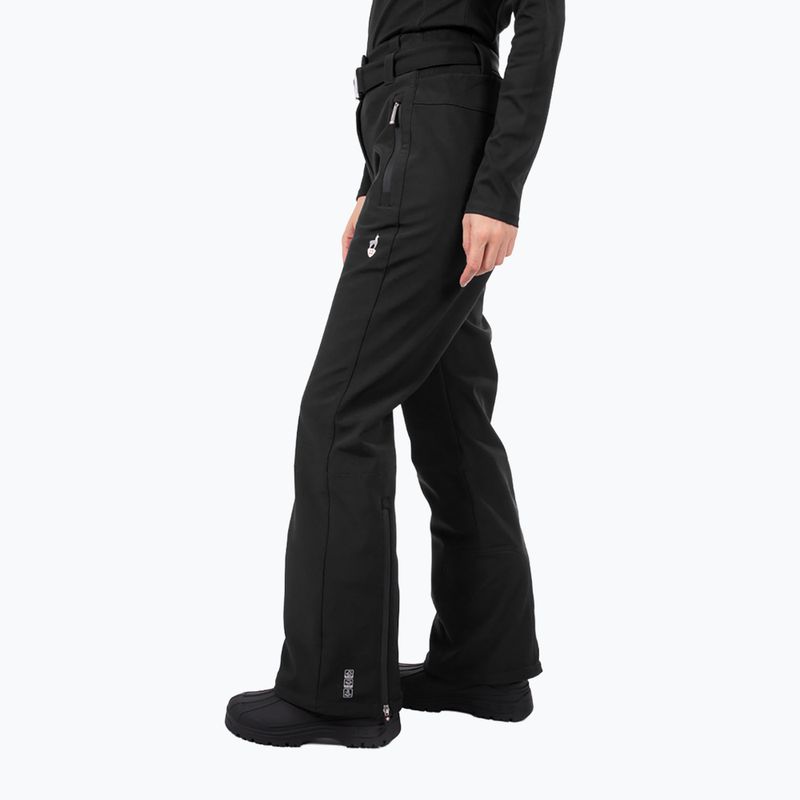 Damen-Skihose Aulp Vizuv Softshell Ski black 3