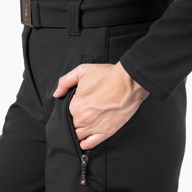 Damen-Skihose Aulp Vizuv Softshell Ski black 6