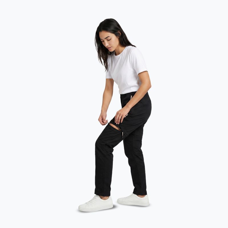 Damen-Trekkinghose Aulp Bonny Zip-Off black 4