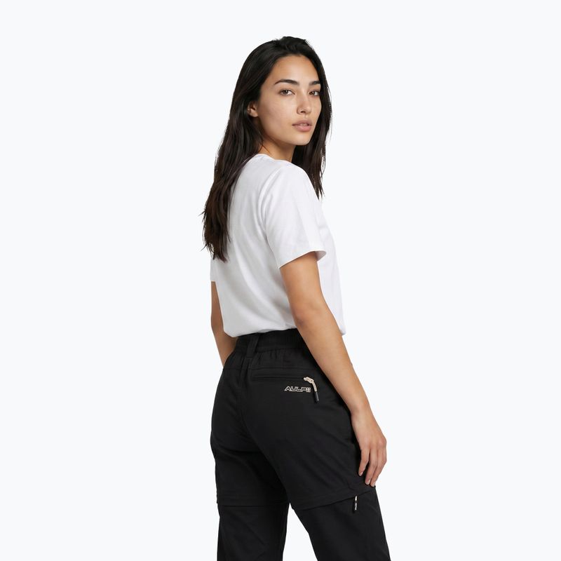 Damen-Trekkinghose Aulp Bonny Zip-Off black 7