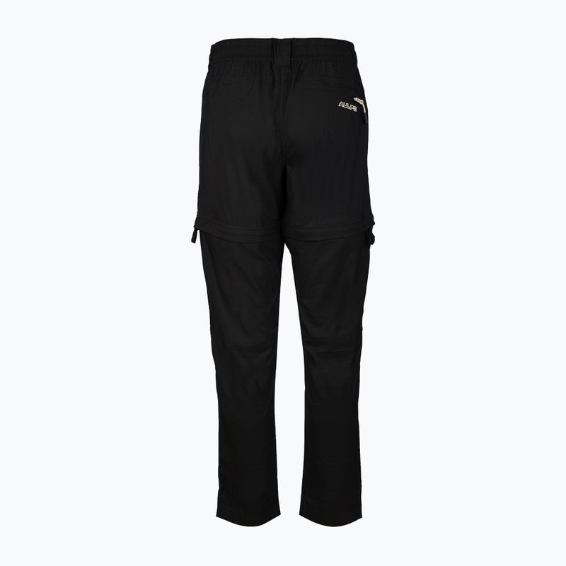 Damen-Trekkinghose Aulp Bonny Zip-Off black 9