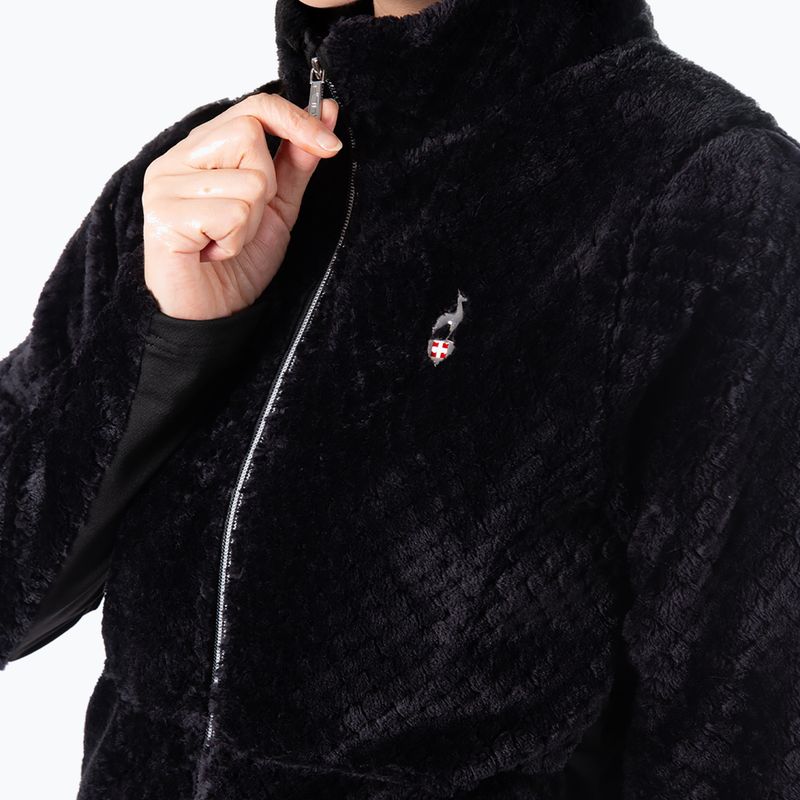 Damen-Sweatshirt Aulp Becco Coral Fleece black 3