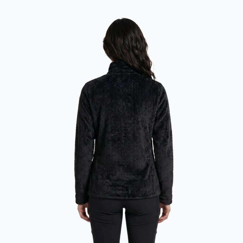 Damen-Sweatshirt Aulp Becco Coral Fleece black 2