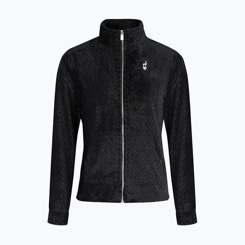 Damen-Sweatshirt Aulp Becco Coral Fleece black 3