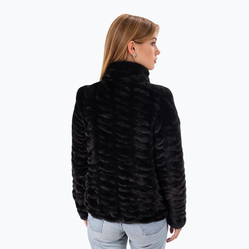 Damen Winterjacke Aulp Candy Faux Fur black 2