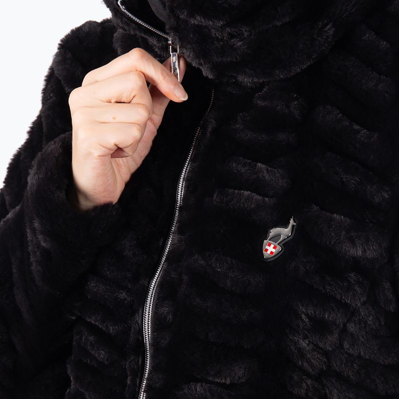 Damen Winterjacke Aulp Candy Faux Fur black 4