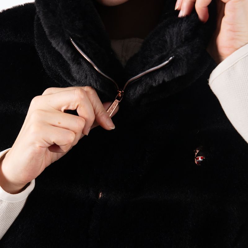 Damenweste Aulp Carra Faux Fur black 3