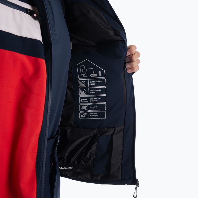 Herren-Skijacke Aulp Shane Ski flame red 8