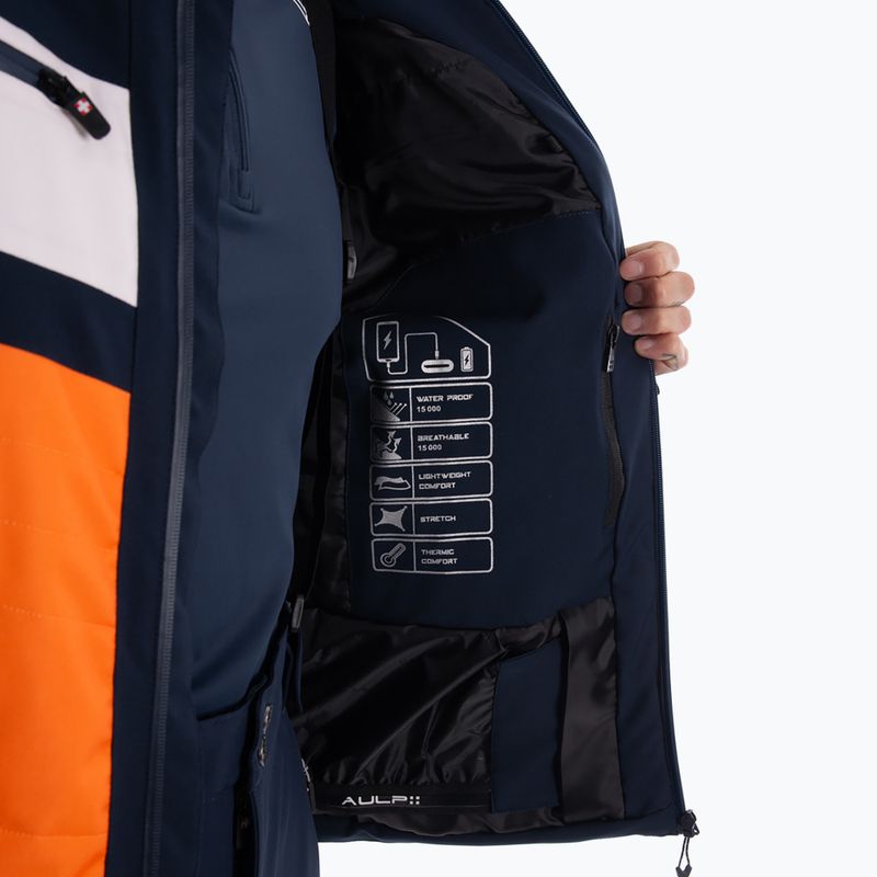 Herren-Skijacke Aulp Shane Ski sun ray 8