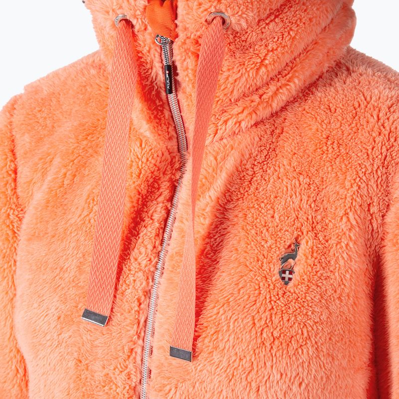 Damen-Sweatshirt Aulp Visha Coral Fleece hibiscus 4