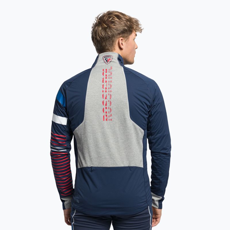 Herren-Langlauf-Skijacke Rossignol Poursuite navy 4