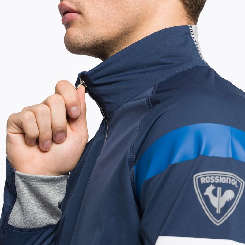 Herren-Langlauf-Skijacke Rossignol Poursuite navy 5