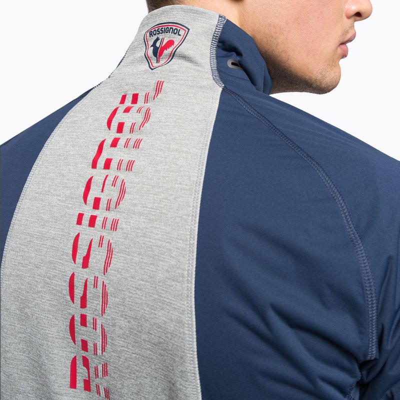 Herren-Langlauf-Skijacke Rossignol Poursuite navy 6