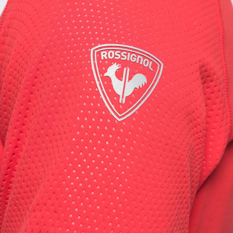 Herren-Ski-Sweatshirt Rossignol Classique Clim red 5