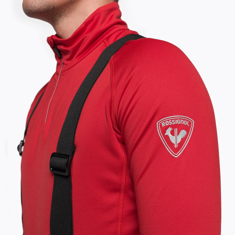 Herren-Thermoaktivshirt Rossignol Classique 1/2 Zip red 5