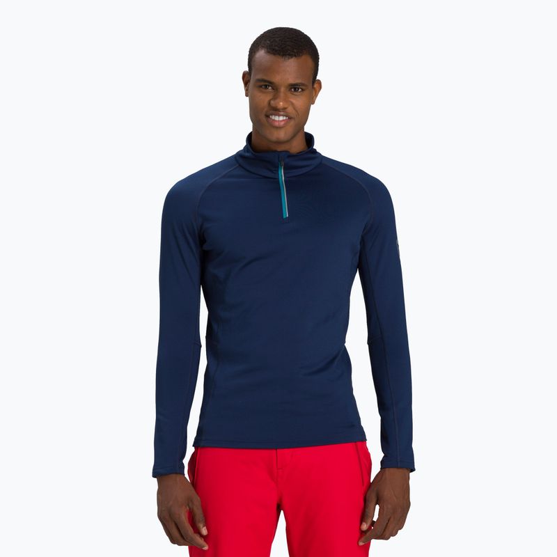 Thermo-Sweatshirt für Männer Rossignol Classique 1/2 Zip navy