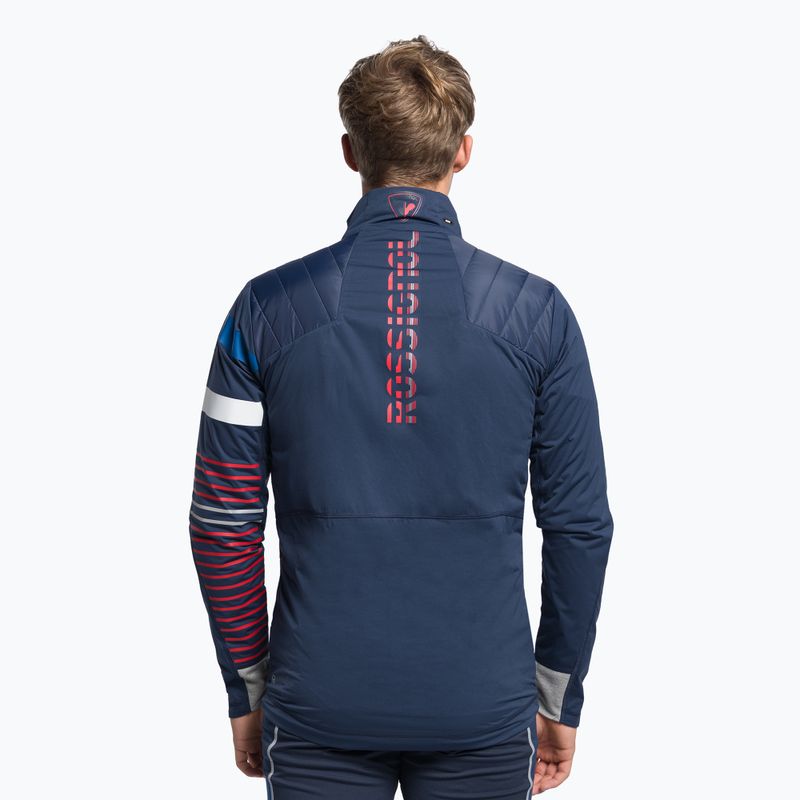 Herren-Langlauf-Skijacke Rossignol Poursuite Warm navy 4