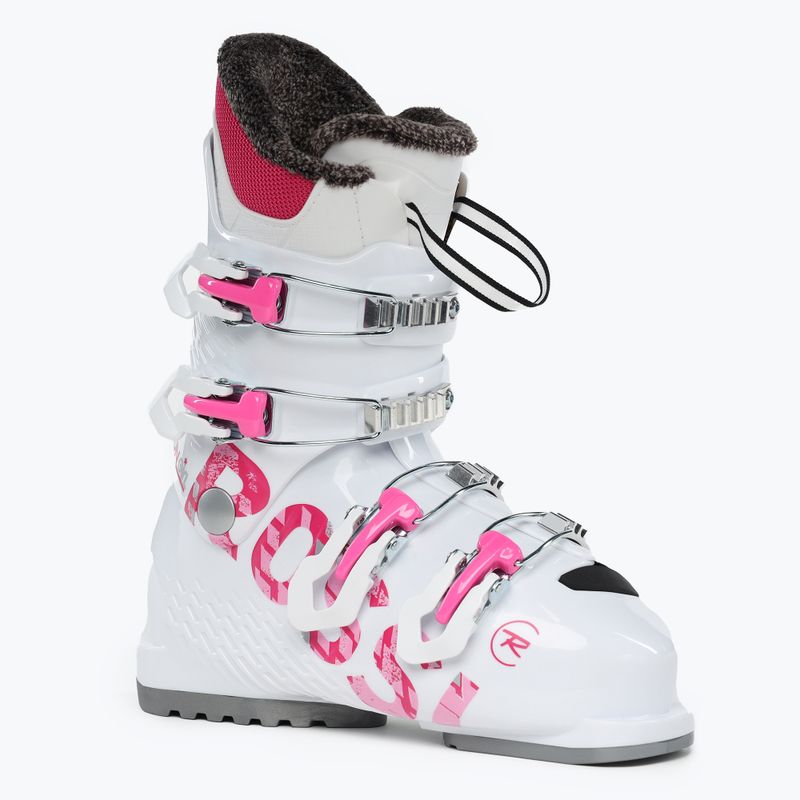 Skischuhe für Kinder Rossignol Fun Girl 4 white