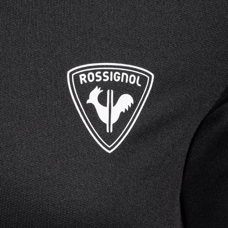 Rossignol Boy 1/2 Zip Warm Stretch Kinder Skisweatshirt schwarz 7