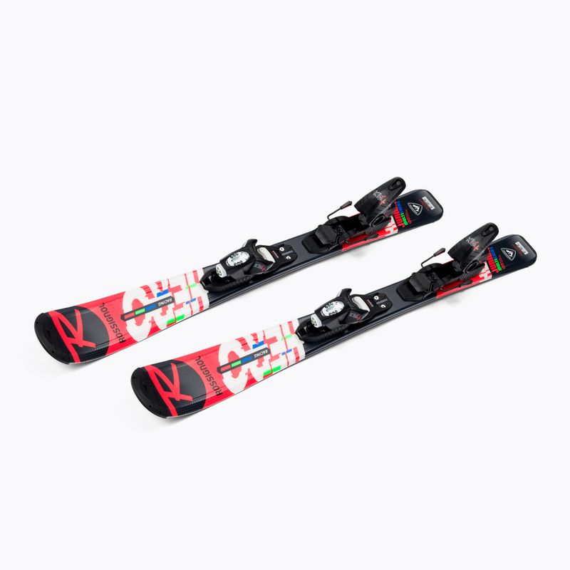 Kinder-Abfahrtsski Rossignol Hero JR 100-130 + KID4 4