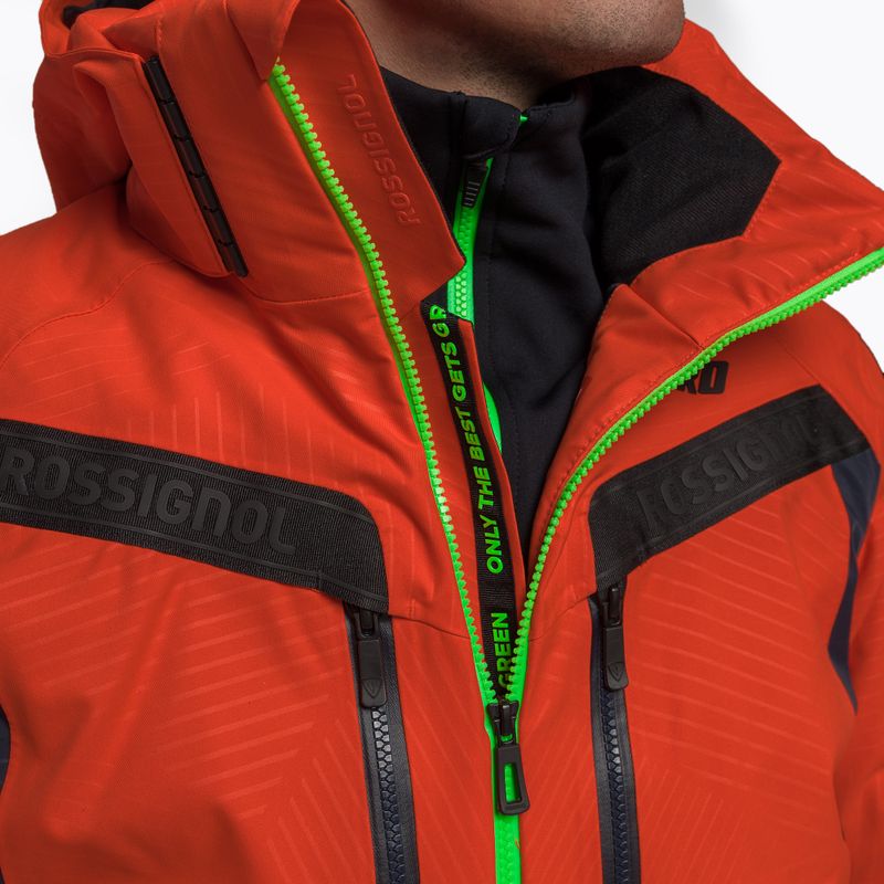 Herren-Skijacke Rossignol Hero Aile Jkt neon red 13