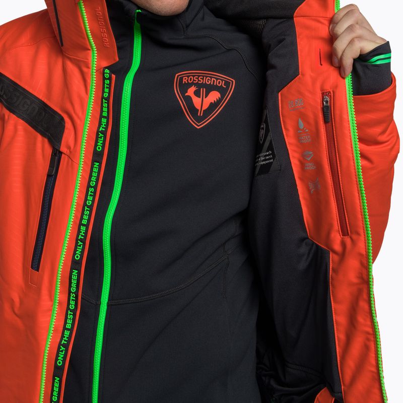 Herren-Skijacke Rossignol Hero Aile Jkt neon red 14