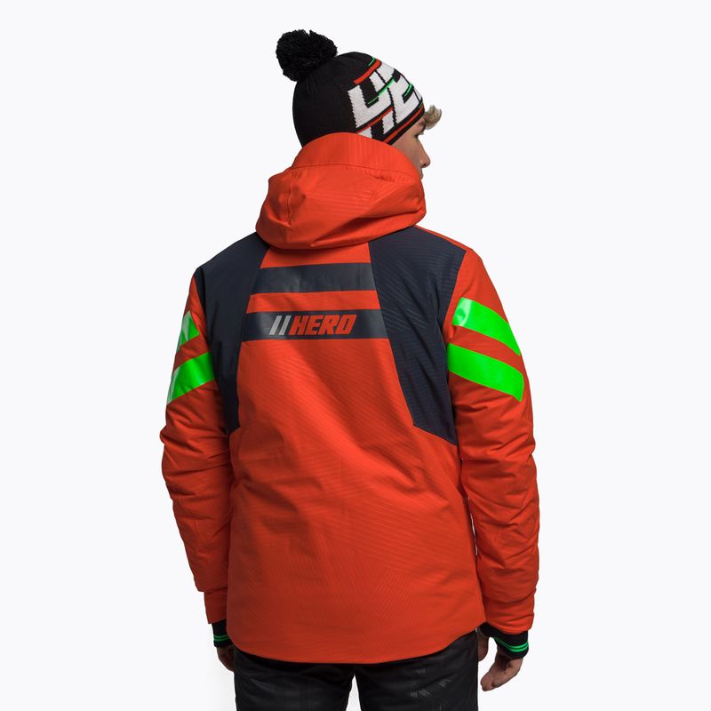 Herren-Skijacke Rossignol Hero Aile Jkt neon red 4