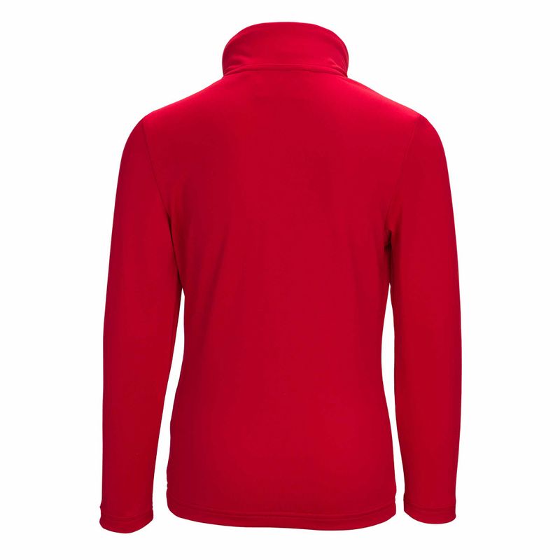 Kinder-Ski-Sweatshirt Rossignol Boy 1/2 Zip Warm Stretch red 4