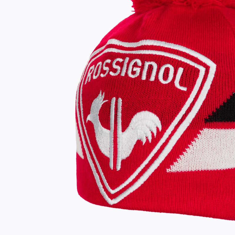 Wintermütze für Kinder Rossignol L3 Jr Rooster sports red 4