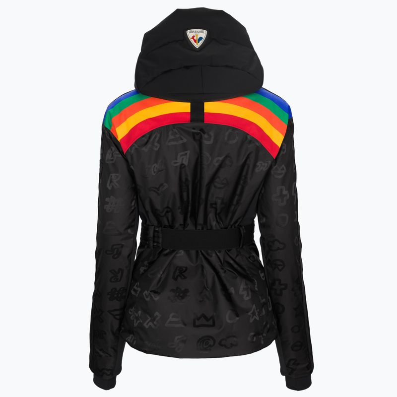 Skijacke für Frauen Rossignol W Rainbow black 11