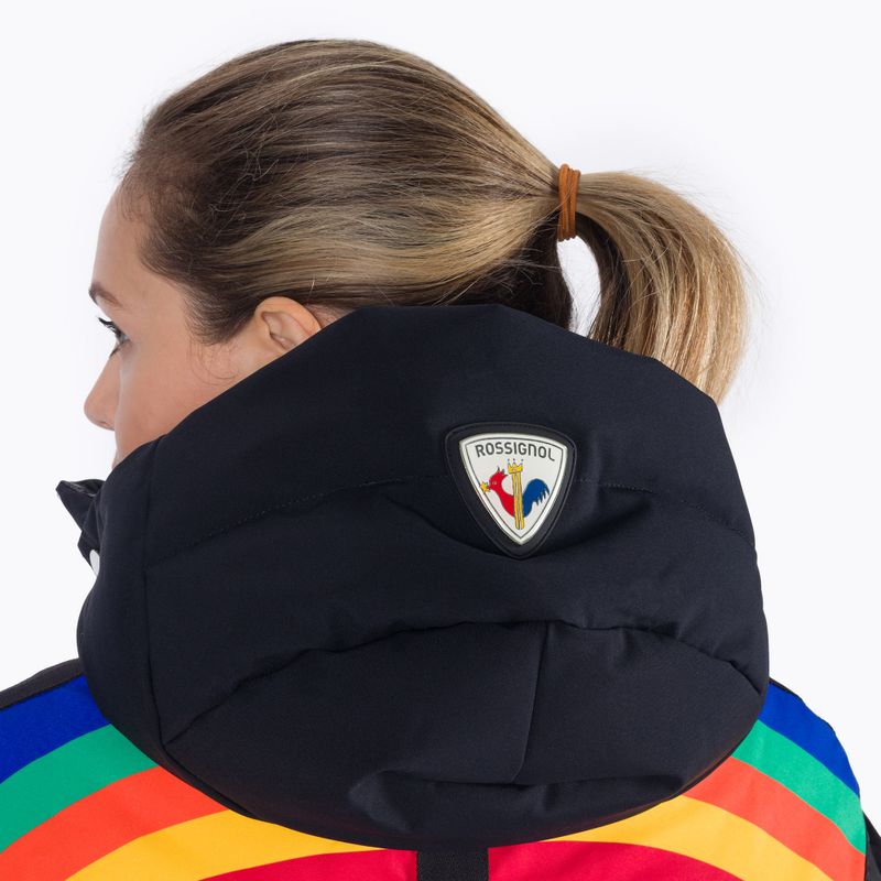 Skijacke für Frauen Rossignol W Rainbow black 5