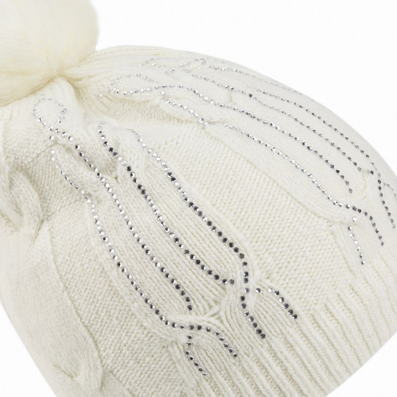 Wintermütze für Frauen Rossignol L3 W Judy white 3