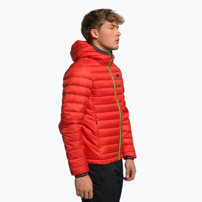 Herren-Skijacke Rossignol Verglas Hero Hood neon red 3