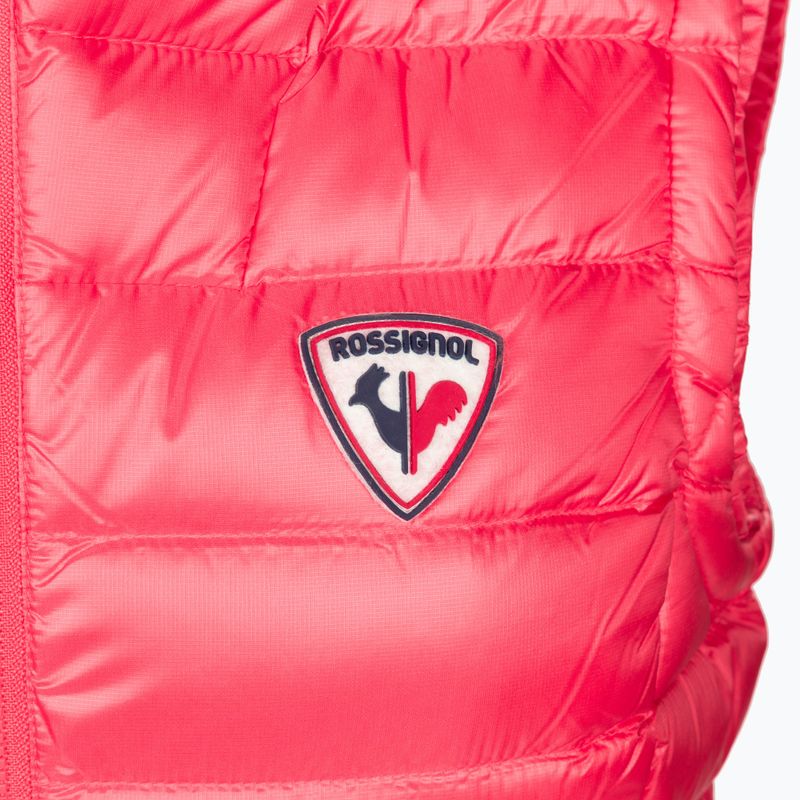 Ärmellose Skijacke für Frauen Rossignol W Classic Light Vest corail 10