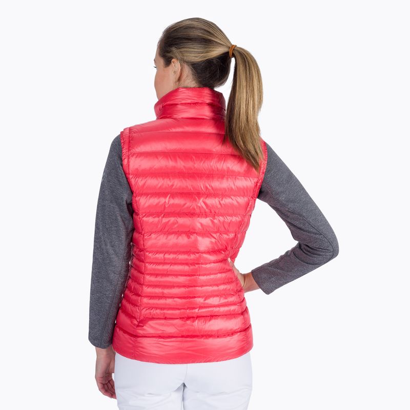 Ärmellose Skijacke für Frauen Rossignol W Classic Light Vest corail 3