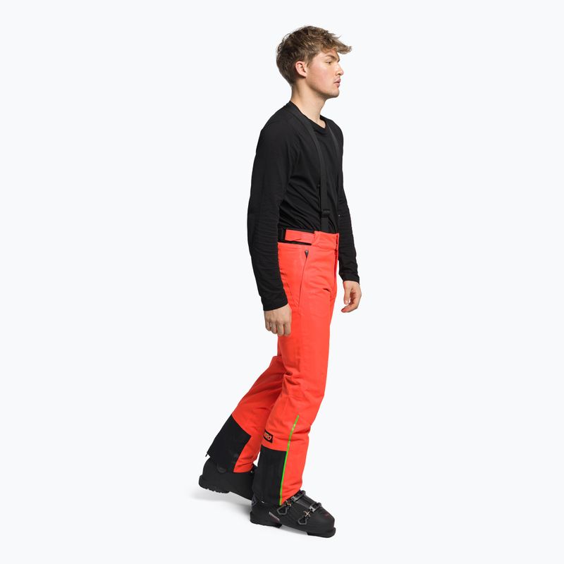 Skihose für Männer Rossignol Hero Ski neon red 3