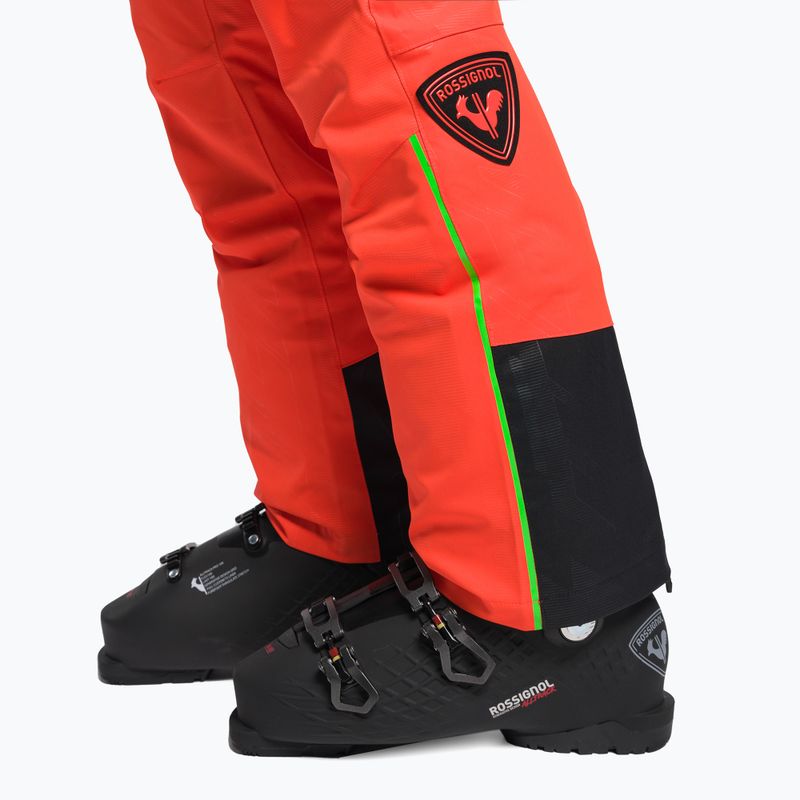 Skihose für Männer Rossignol Hero Ski neon red 5