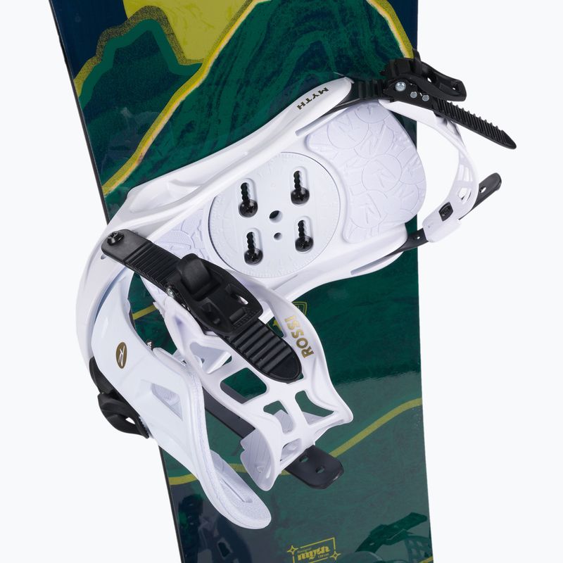 Snowboard der Frauen Rossignol Myth + Myth S/M black/green 6