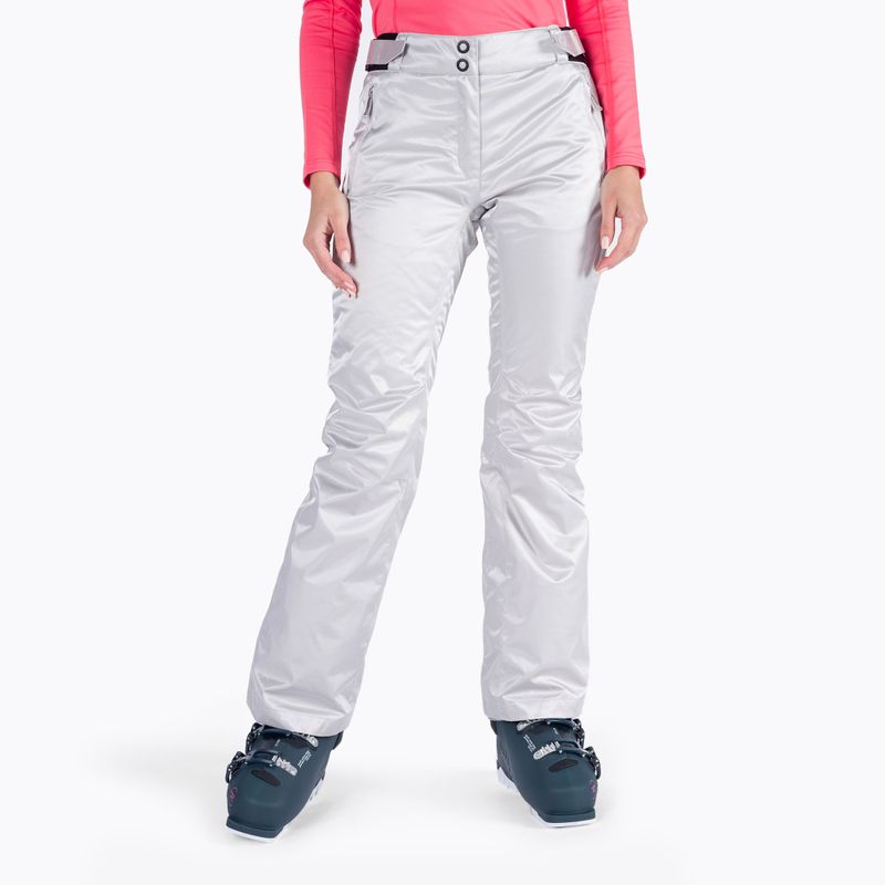 Skihose für Frauen Rossignol Ski Metallic silver