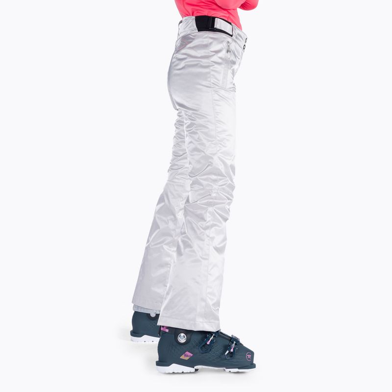 Skihose für Frauen Rossignol Ski Metallic silver 2