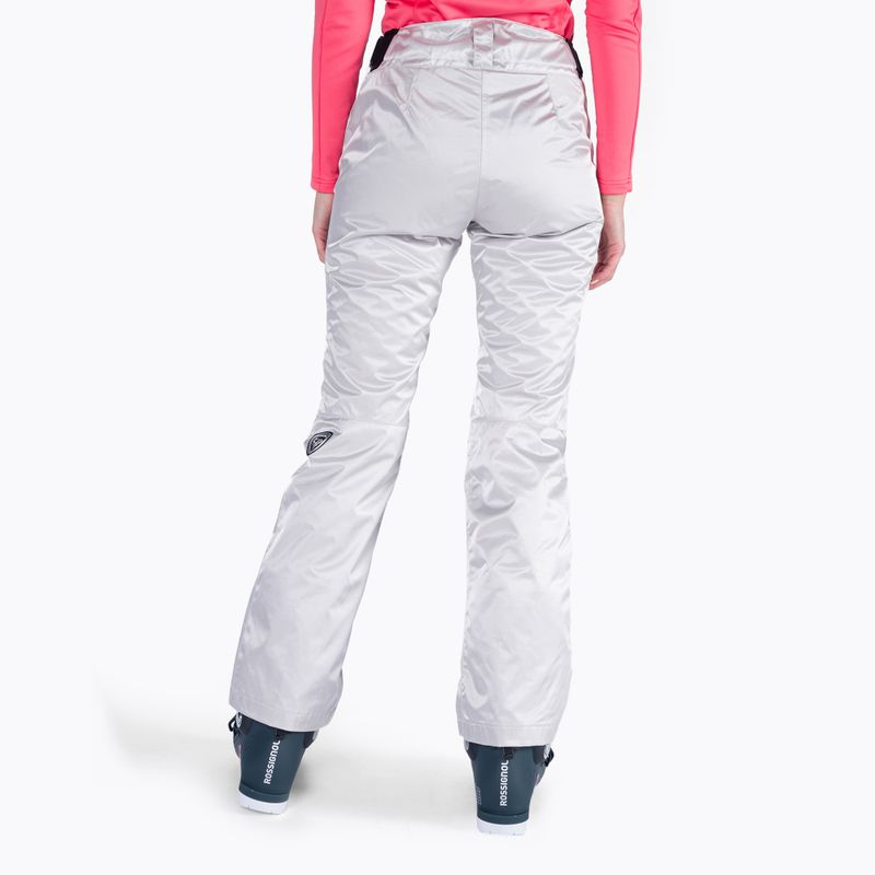 Skihose für Frauen Rossignol Ski Metallic silver 3
