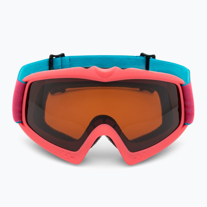 Rossignol Raffish S rosa/orange Kinder Skibrille 2