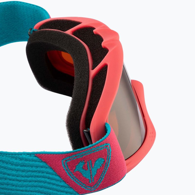 Rossignol Raffish S rosa/orange Kinder Skibrille 7