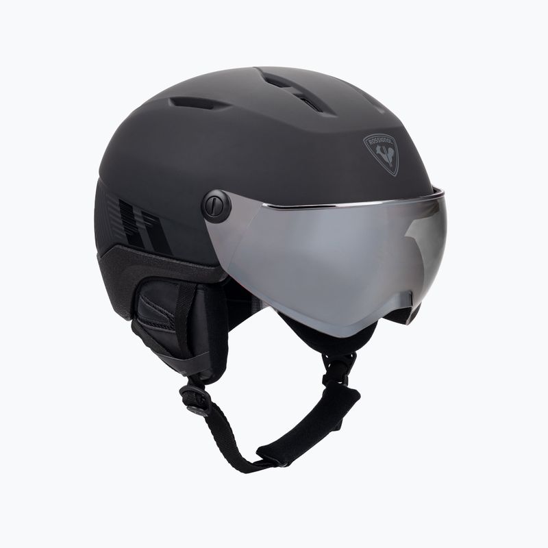 Skihelm Rossignol Fit Visor Impacts black/orange/silver