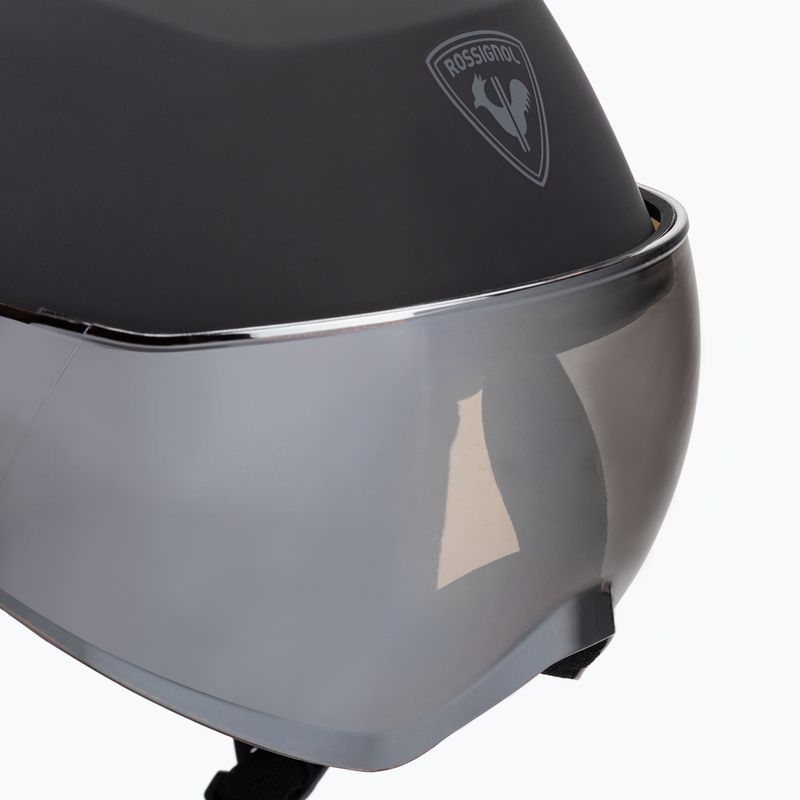 Skihelm Rossignol Fit Visor Impacts black/orange/silver 6