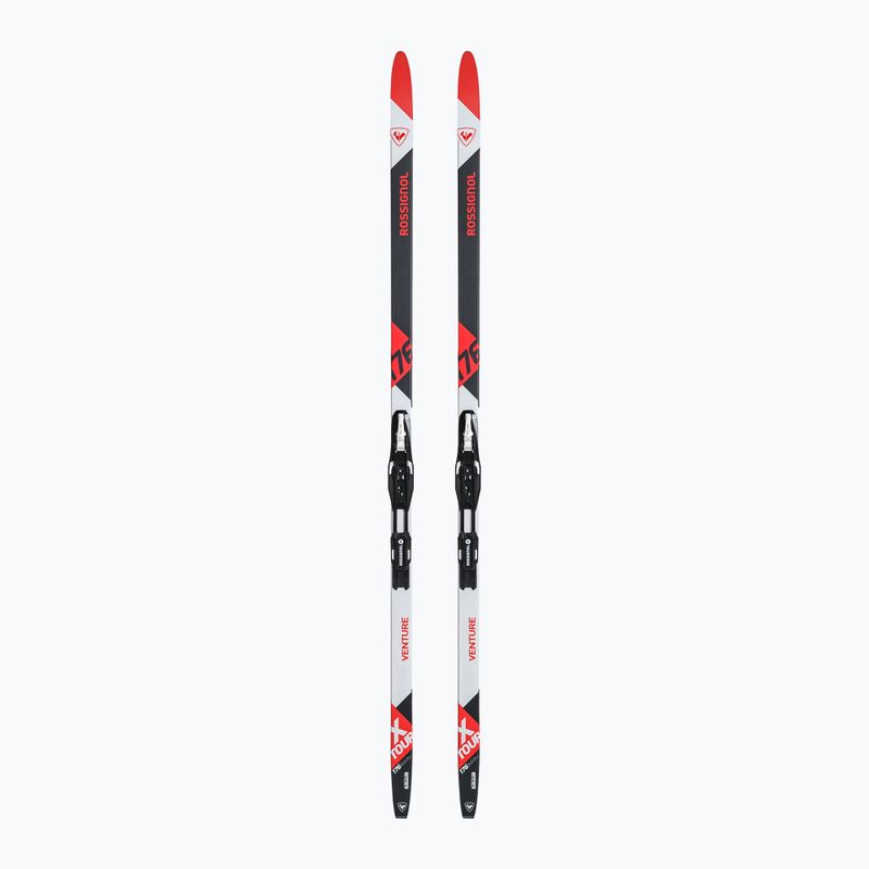 Herren-Langlaufskier Rossignol X-Tour Venture WL 52 + Tour SI red/white