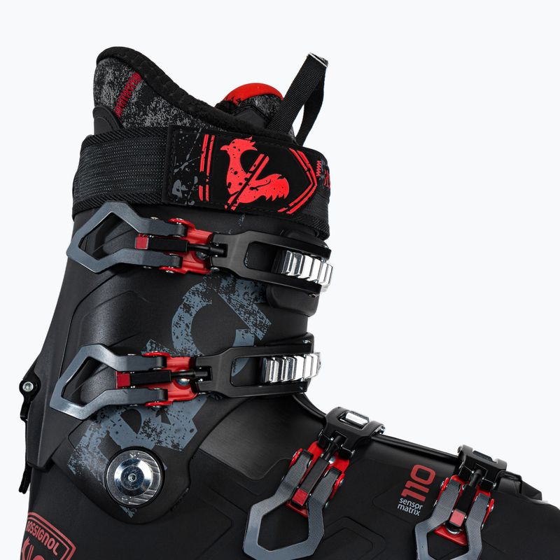 Skischuhe Rossignol Track 110 black/red 6