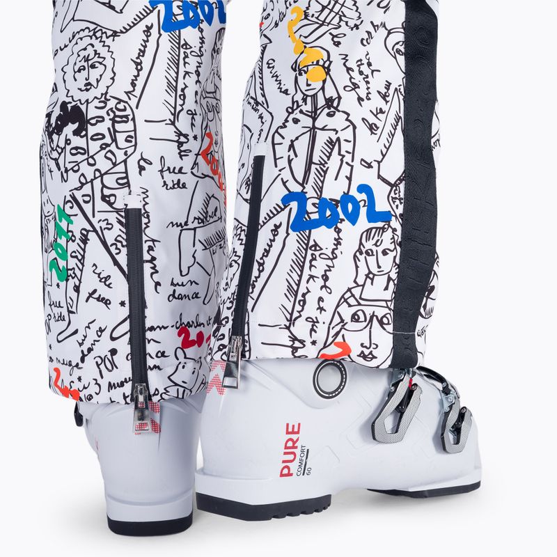 Skihose für Frauen Rossignol Eco-Logic Ski white 6