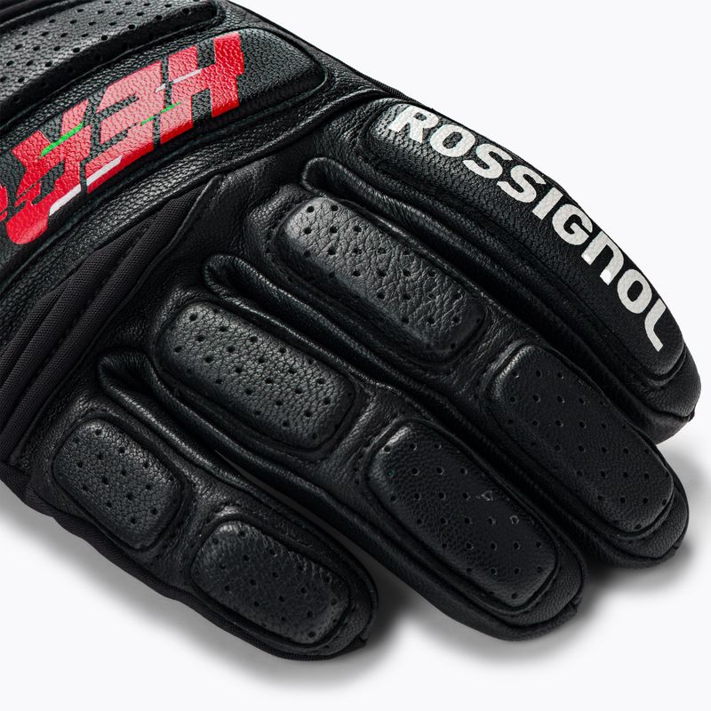 Skihandschuhe für Männer Rossignol Wc Expert Lth Impr G black 5