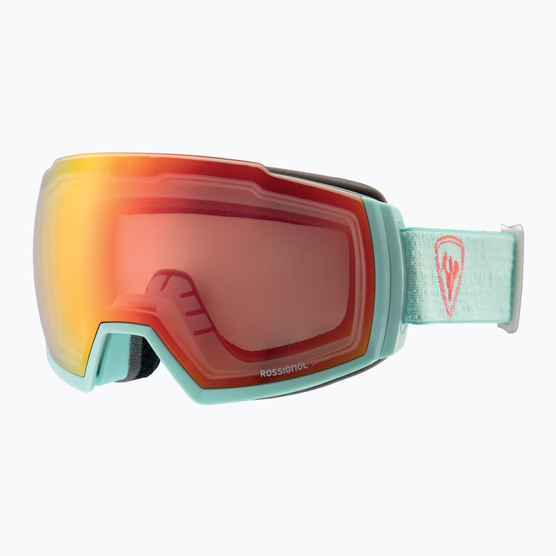 Damen-Skibrille Rossignol Magne'lens W blau/silberspiegel/orange 2